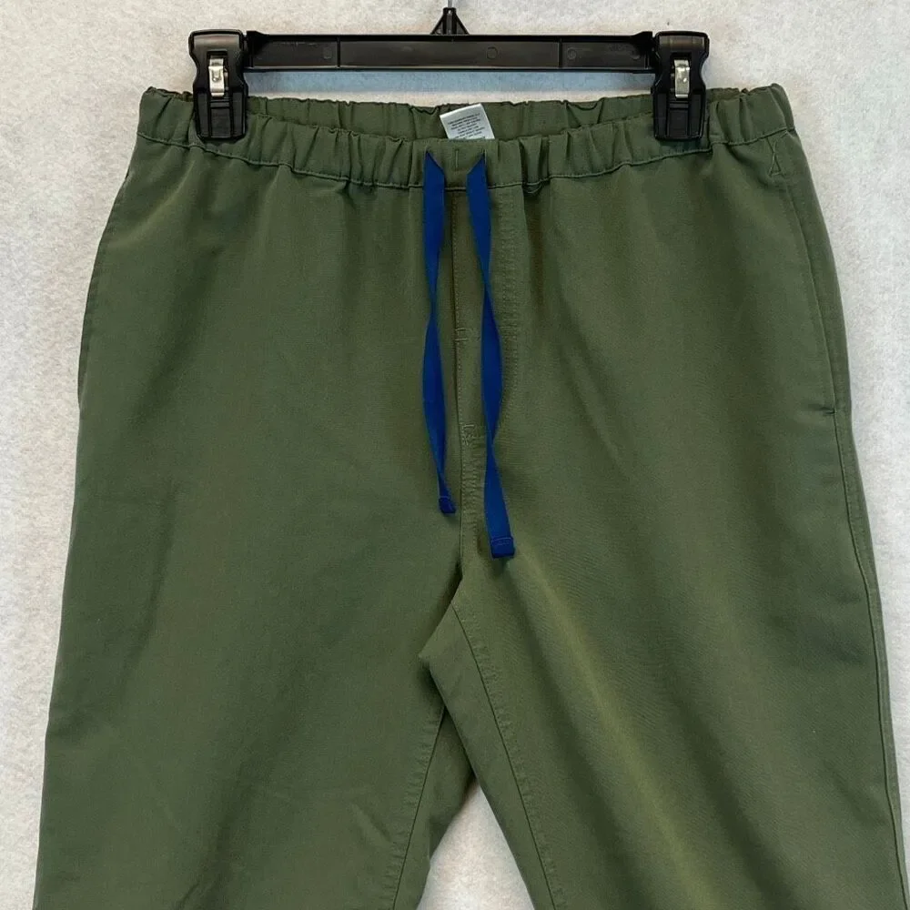 Men's Olive Green Drawstring Pants